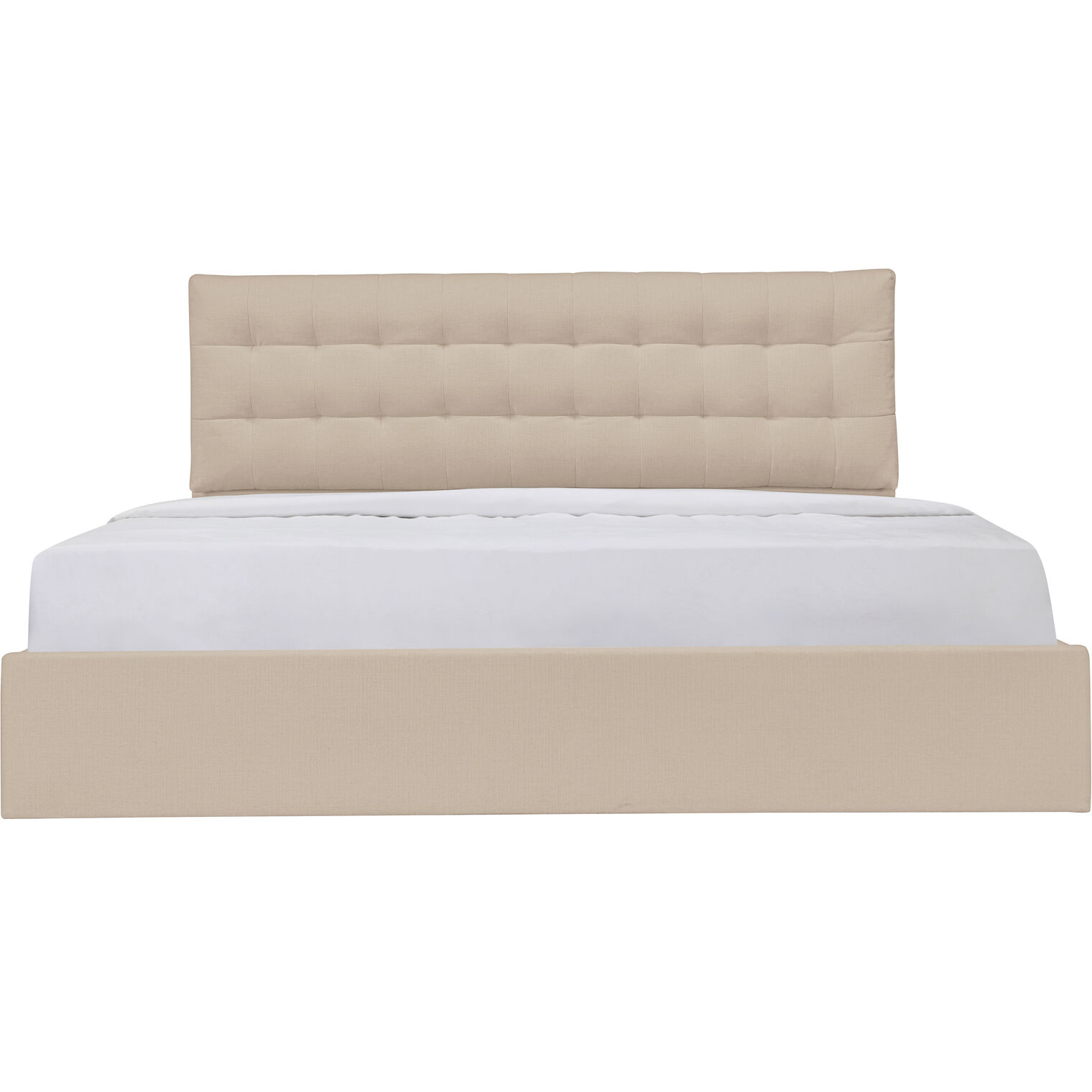 Sebastion White Storage Bed, King